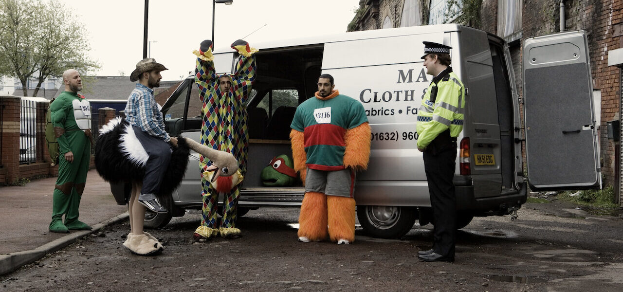 four lions